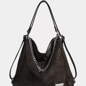 Chained Convertible Shoulder Bag